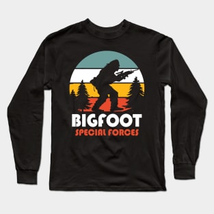 Bigfoot Special Forces Long Sleeve T-Shirt